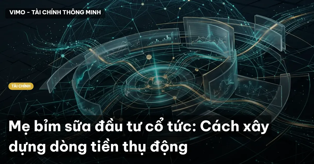Mẹ bỉm sữa đầu tư cổ tức: Cách xây dựng dòng tiền thụ động