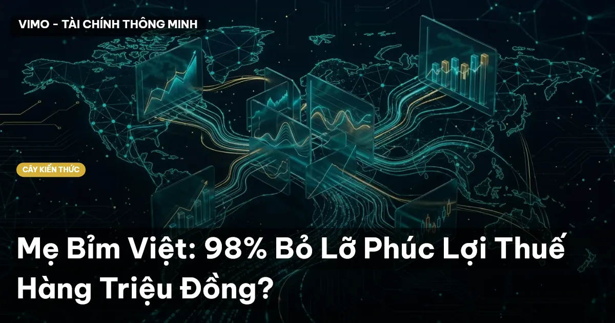 Mẹ Bỉm Việt: 98% Bỏ Lỡ Phúc Lợi Thuế Hàng Triệu Đồng?