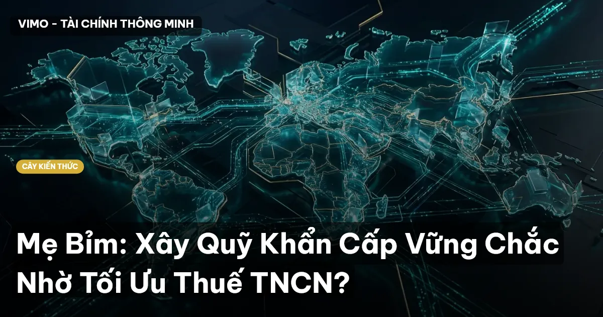 Mẹ Bỉm: Xây Quỹ Khẩn Cấp Vững Chắc Nhờ Tối Ưu Thuế TNCN?