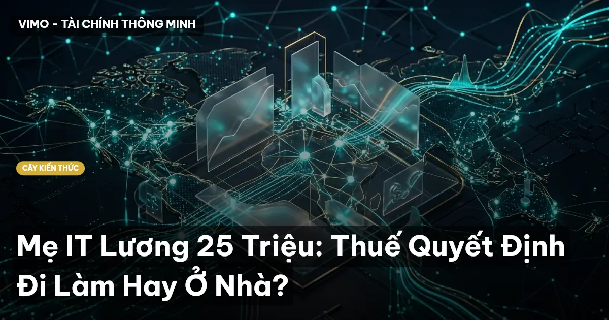 Mẹ IT Lương 25 Triệu: Thuế Quyết Định Đi Làm Hay Ở Nhà?