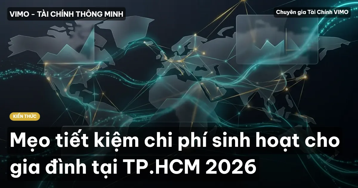Mẹo tiết kiệm chi phí sinh hoạt cho gia đình tại TP.HCM 2026