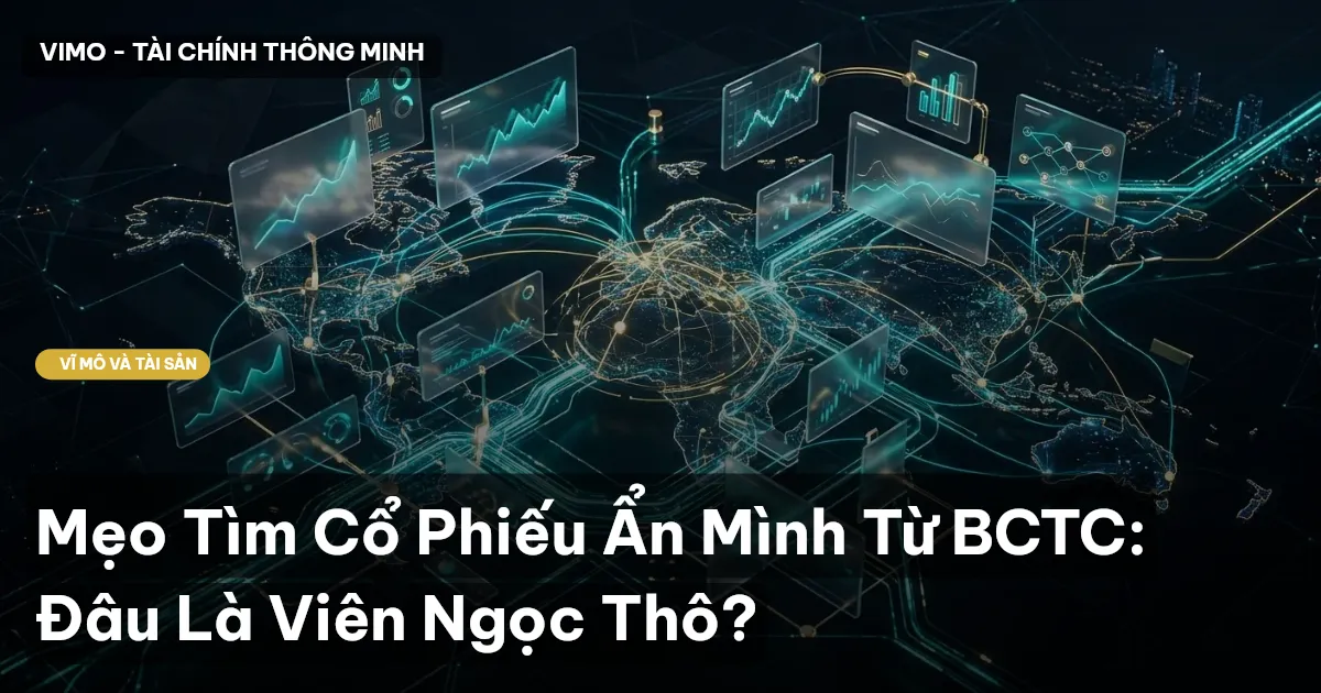 Mẹo Tìm Cổ Phiếu Ẩn Mình Từ BCTC: Đâu Là Viên Ngọc Thô?