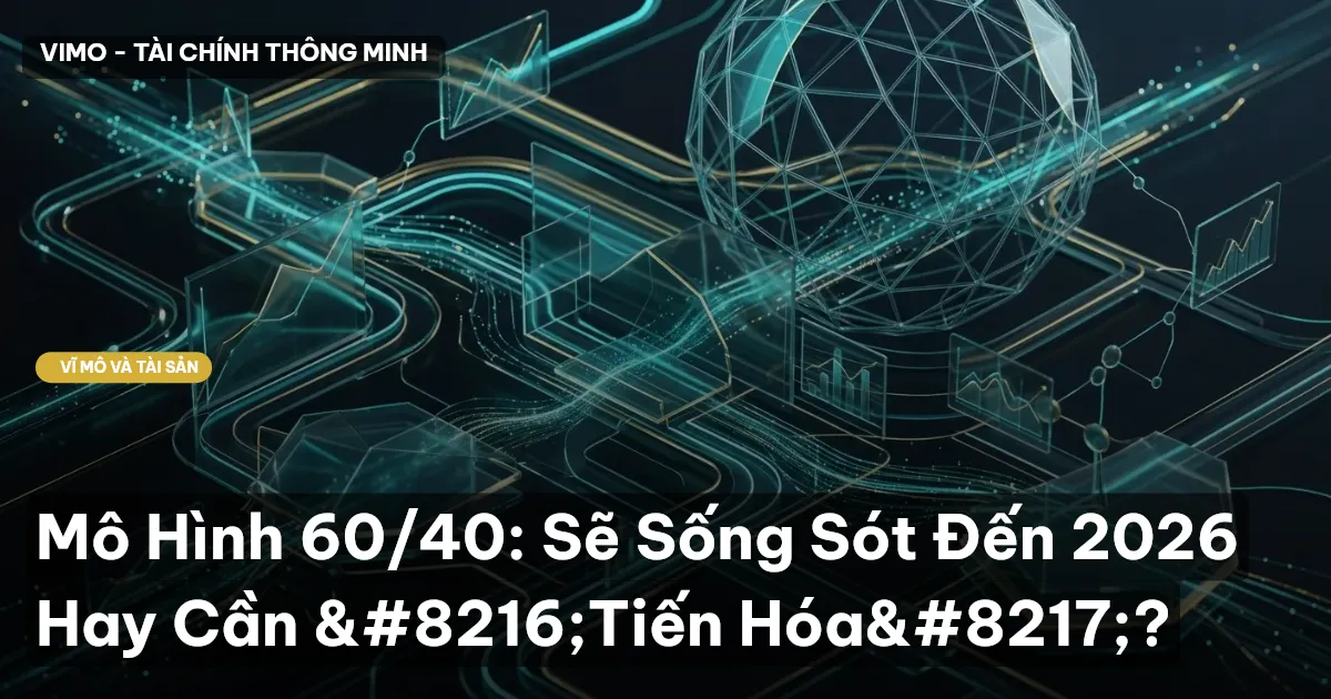 Mô Hình 60/40: Sẽ Sống Sót Đến 2026 Hay Cần ‘Tiến Hóa’?