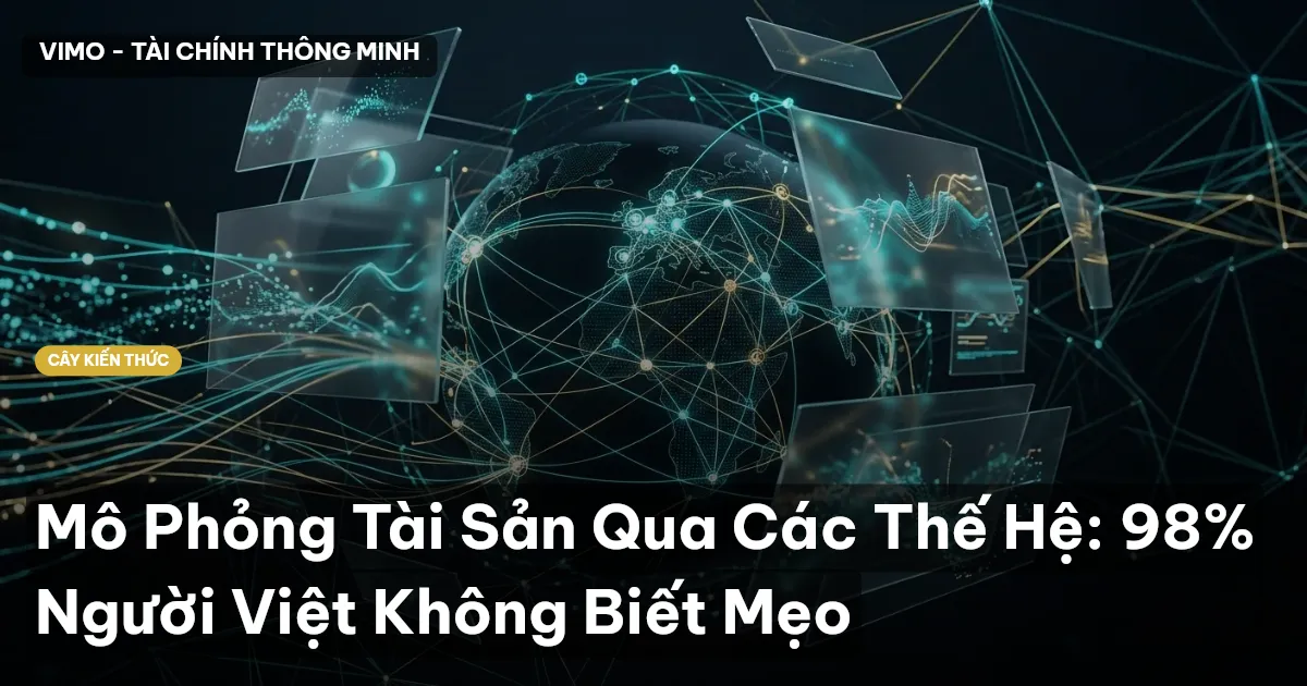 Mô Phỏng Tài Sản Qua Các Thế Hệ: 98% Người Việt Không Biết Mẹo