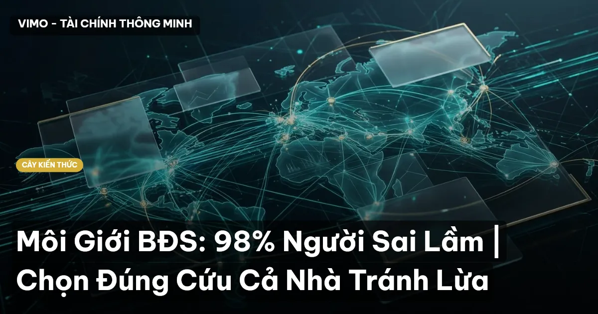 Môi Giới BĐS: 98% Người Sai Lầm | Chọn Đúng Cứu Cả Nhà Tránh Lừa