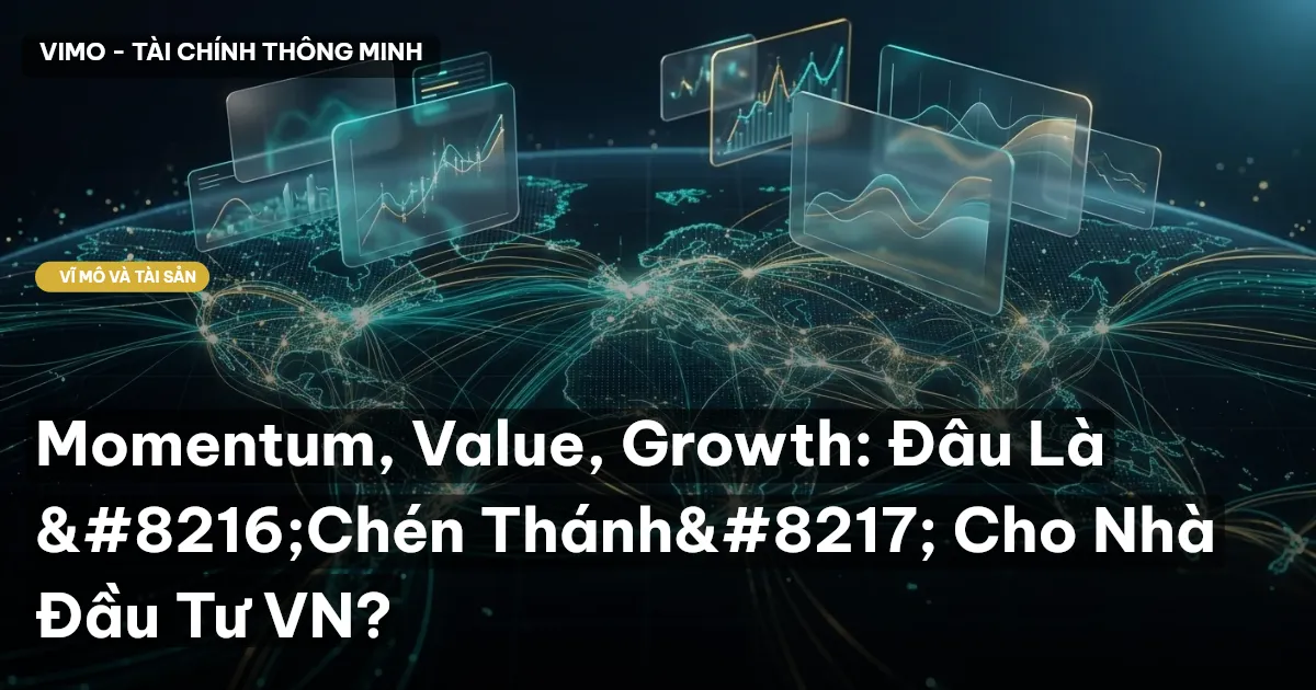 Momentum, Value, Growth: Đâu Là 'Chén Thánh' Cho Nhà Đầu Tư VN?