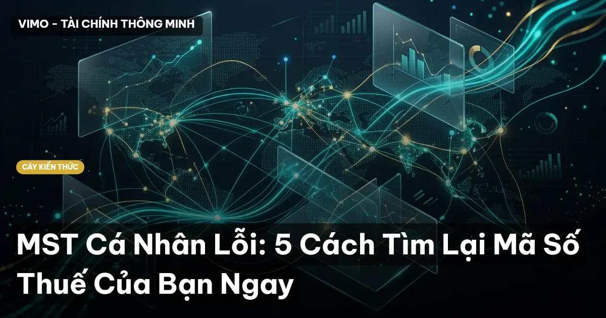 MST Cá Nhân Lỗi: 5 Cách Tìm Lại Mã Số Thuế Của Bạn Ngay