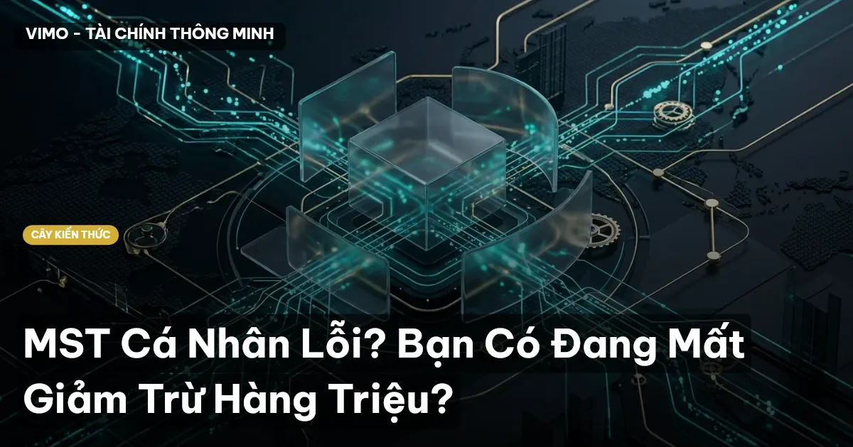 MST Cá Nhân Lỗi? Bạn Có Đang Mất Giảm Trừ Hàng Triệu?