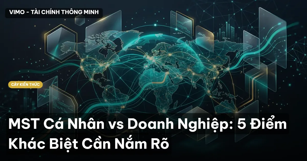 MST Cá Nhân vs Doanh Nghiệp: 5 Điểm Khác Biệt Cần Nắm Rõ