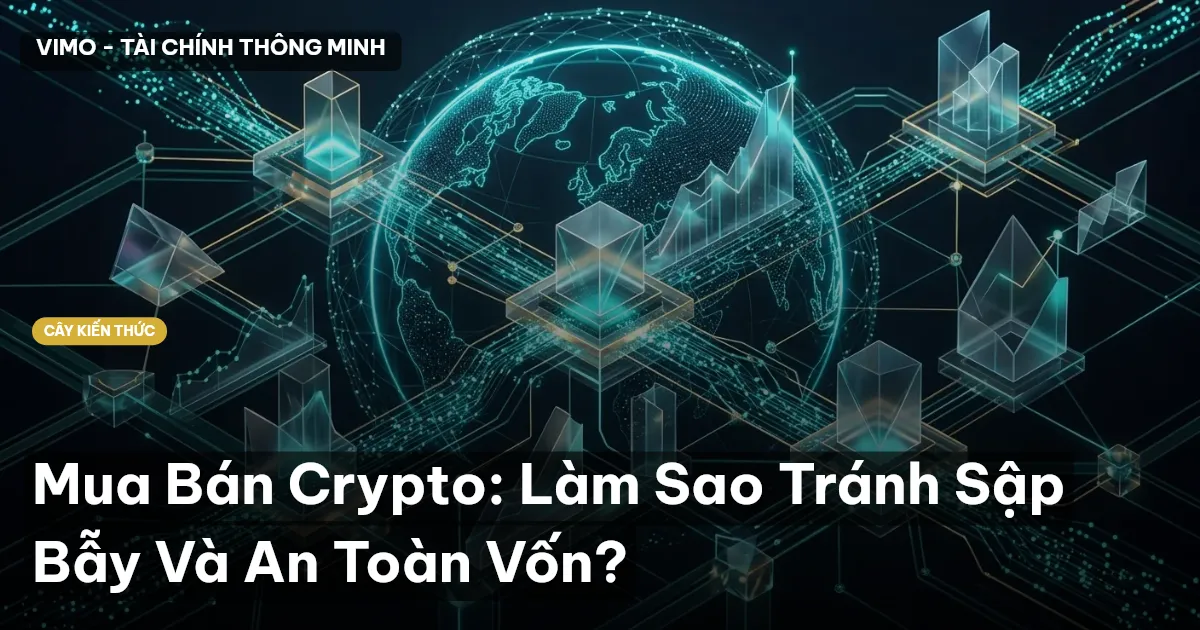 Mua Bán Crypto: Làm Sao Tránh Sập Bẫy Và An Toàn Vốn?
