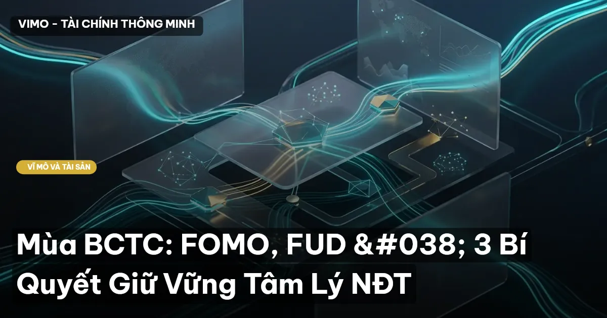 Mùa BCTC: FOMO, FUD & 3 Bí Quyết Giữ Vững Tâm Lý NĐT