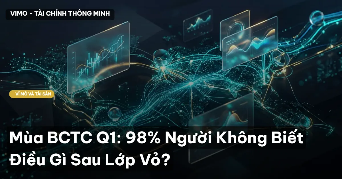 Mùa BCTC Q1: 98% Người Không Biết Điều Gì Sau Lớp Vỏ?