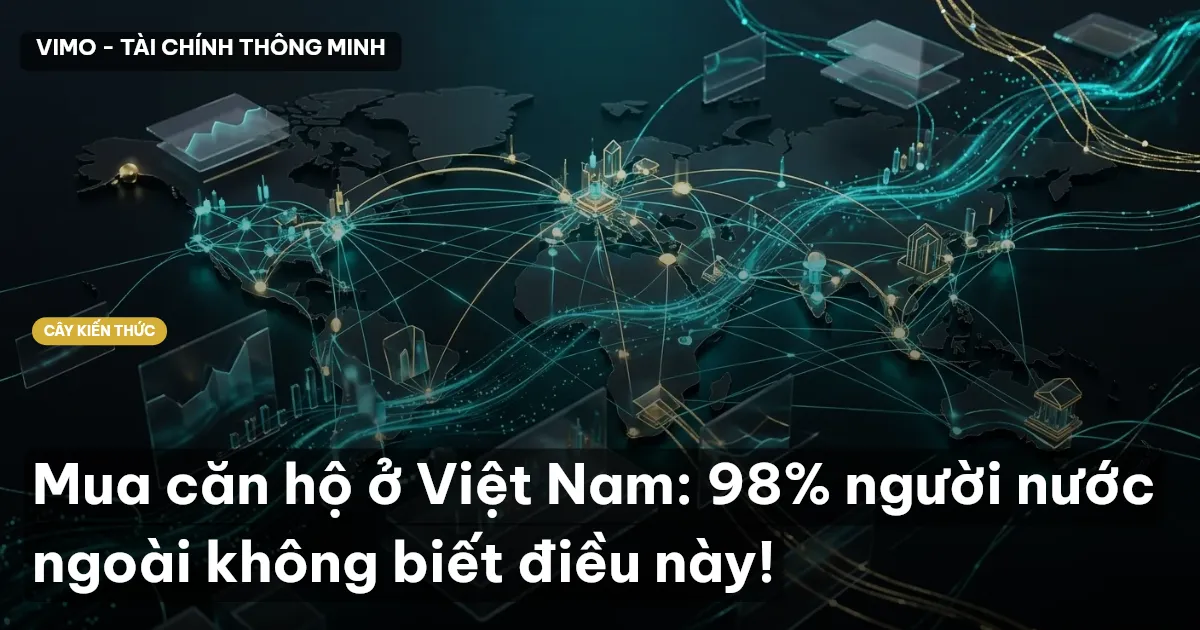Mua căn hộ ở Việt Nam: 98% người nước ngoài không biết điều này!