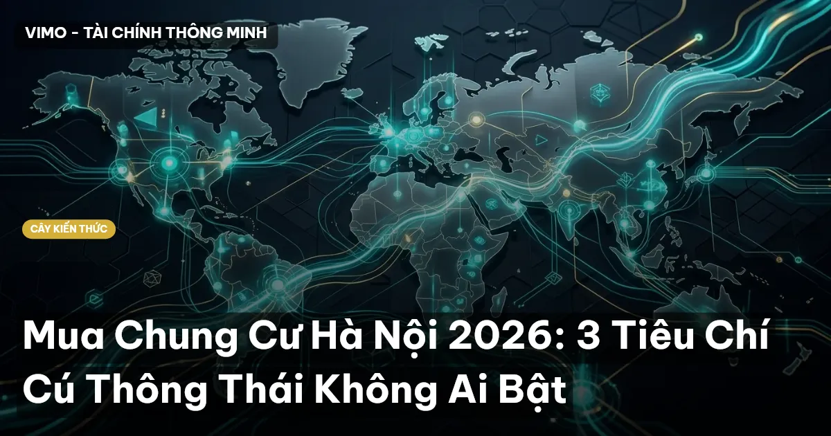 Mua Chung Cư Hà Nội 2026: 3 Tiêu Chí Cú Thông Thái Không Ai Bật