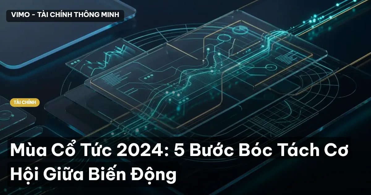 Mùa Cổ Tức 2024: 5 Bước Bóc Tách Cơ Hội Giữa Biến Động