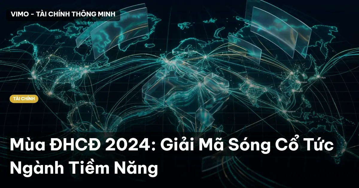 Mùa ĐHCĐ 2024: Giải Mã Sóng Cổ Tức Ngành Tiềm Năng