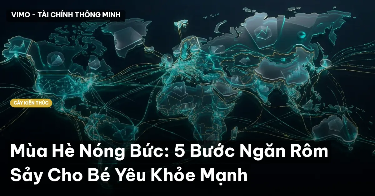 Mùa Hè Nóng Bức: 5 Bước Ngăn Rôm Sảy Cho Bé Yêu Khỏe Mạnh