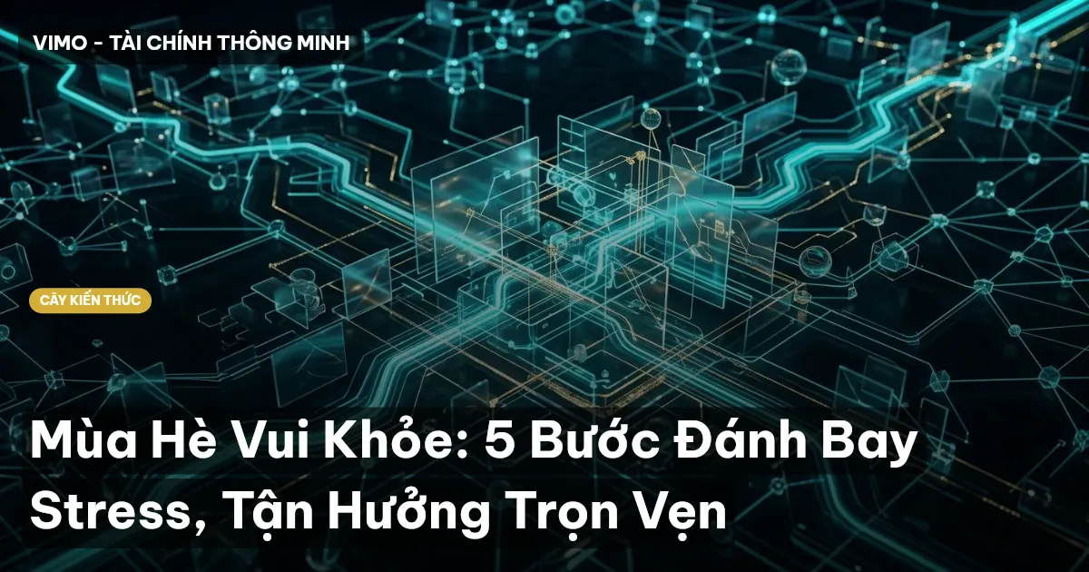 Mùa Hè Vui Khỏe: 5 Bước Đánh Bay Stress, Tận Hưởng Trọn Vẹn