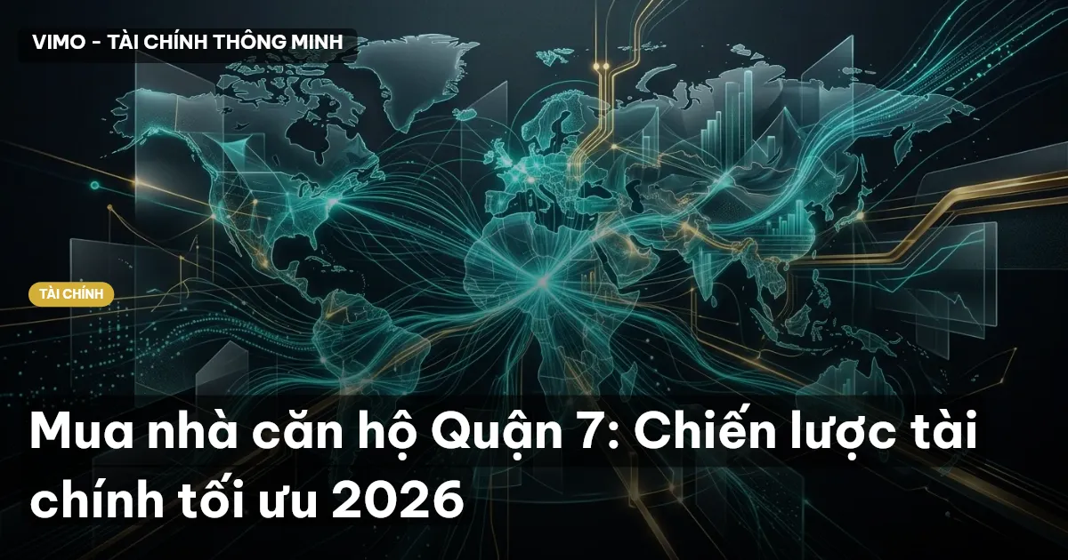 Mua nhà căn hộ Quận 7: Chiến lược tài chính tối ưu 2026