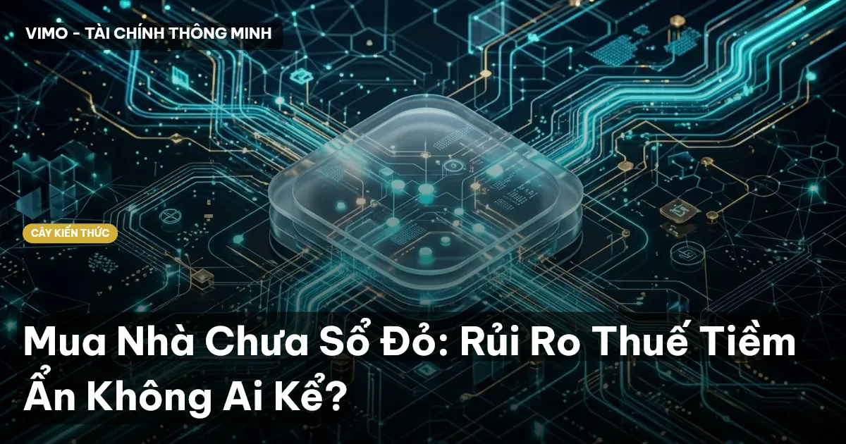 Mua Nhà Chưa Sổ Đỏ: Rủi Ro Thuế Tiềm Ẩn Không Ai Kể?