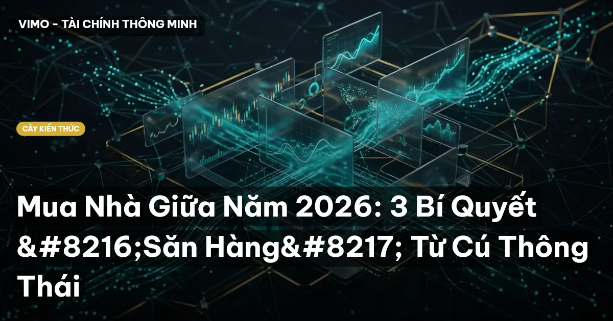 Mua Nhà Giữa Năm 2026: 3 Bí Quyết ‘Săn Hàng’ Từ Cú Thông Thái
