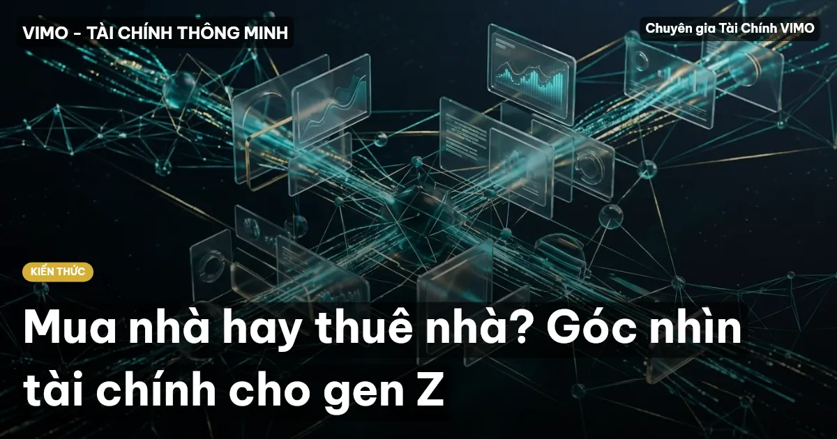 Mua nhà hay thuê nhà? Góc nhìn tài chính cho gen Z