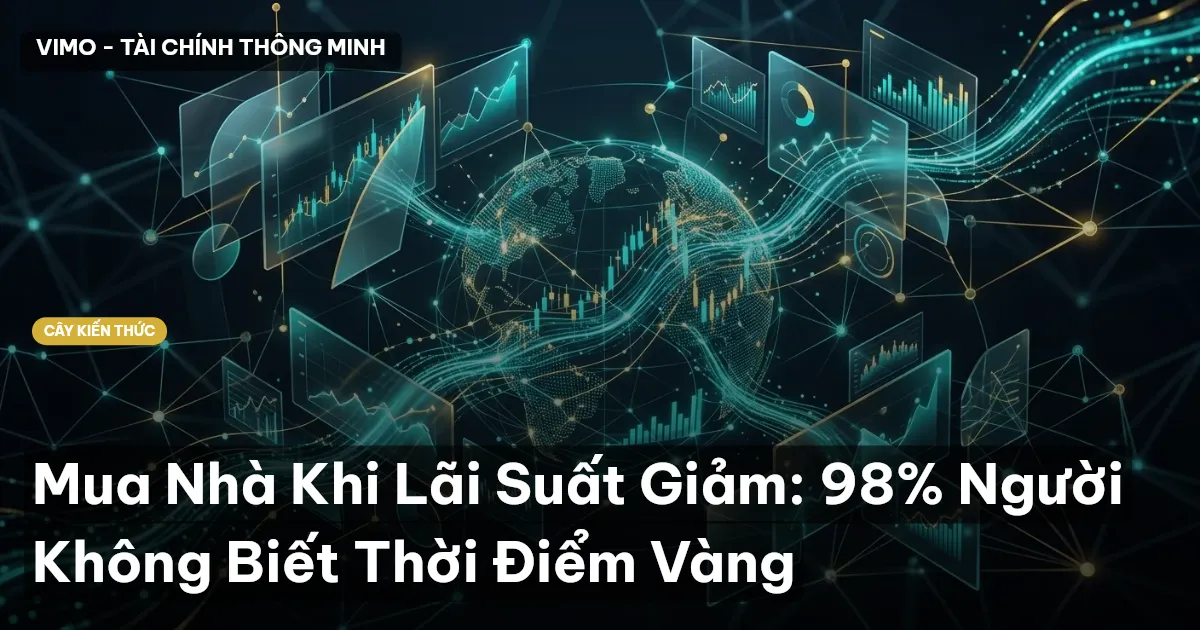 Mua Nhà Khi Lãi Suất Giảm: 98% Người Không Biết Thời Điểm Vàng