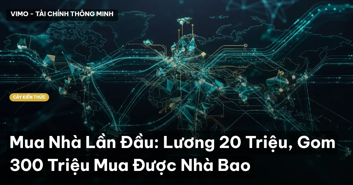 Mua Nhà Lần Đầu: Lương 20 Triệu, Gom 300 Triệu Mua Được Nhà Bao