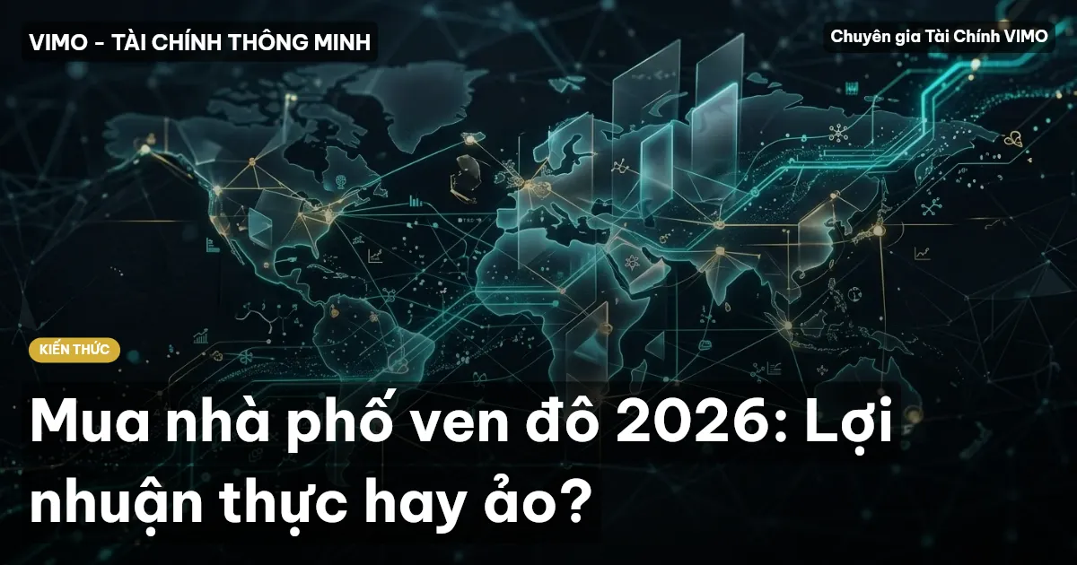 Mua nhà phố ven đô 2026: Lợi nhuận thực hay ảo?