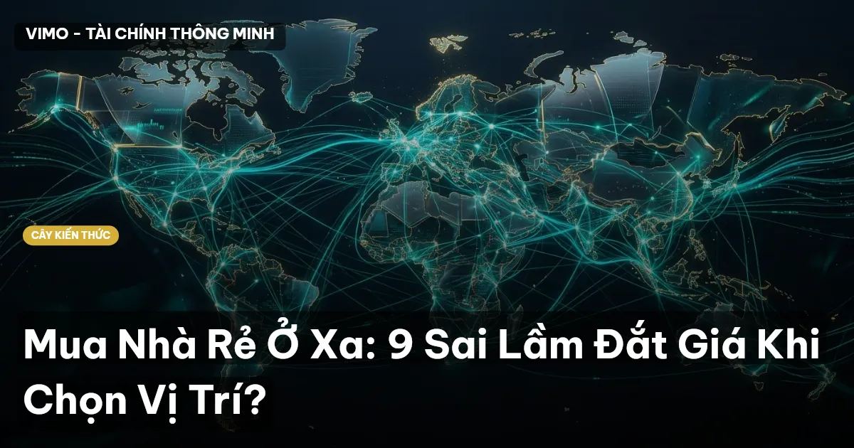 Mua Nhà Rẻ Ở Xa: 9 Sai Lầm Đắt Giá Khi Chọn Vị Trí?
