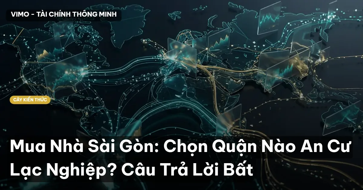 Mua Nhà Sài Gòn: Chọn Quận Nào An Cư Lạc Nghiệp? Câu Trả Lời Bất