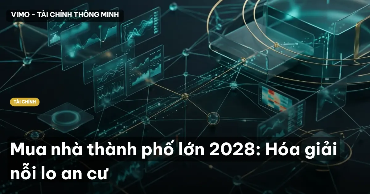 Mua nhà thành phố lớn 2028: Hóa giải nỗi lo an cư