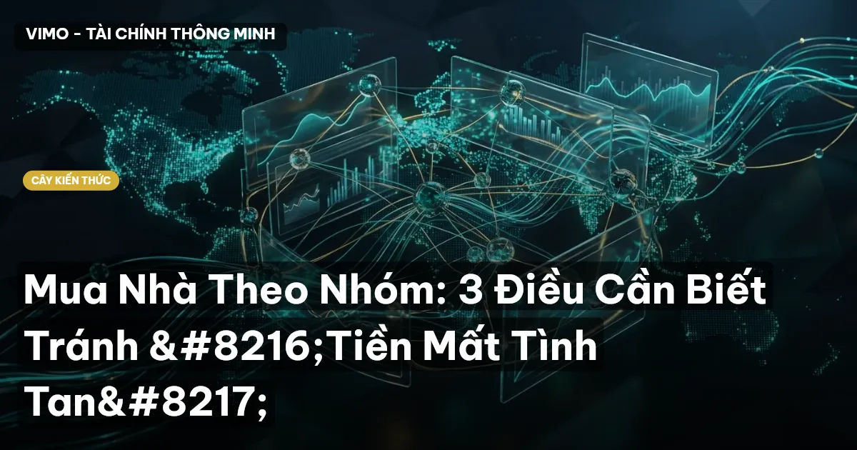 Mua Nhà Theo Nhóm: 3 Điều Cần Biết Tránh ‘Tiền Mất Tình Tan’