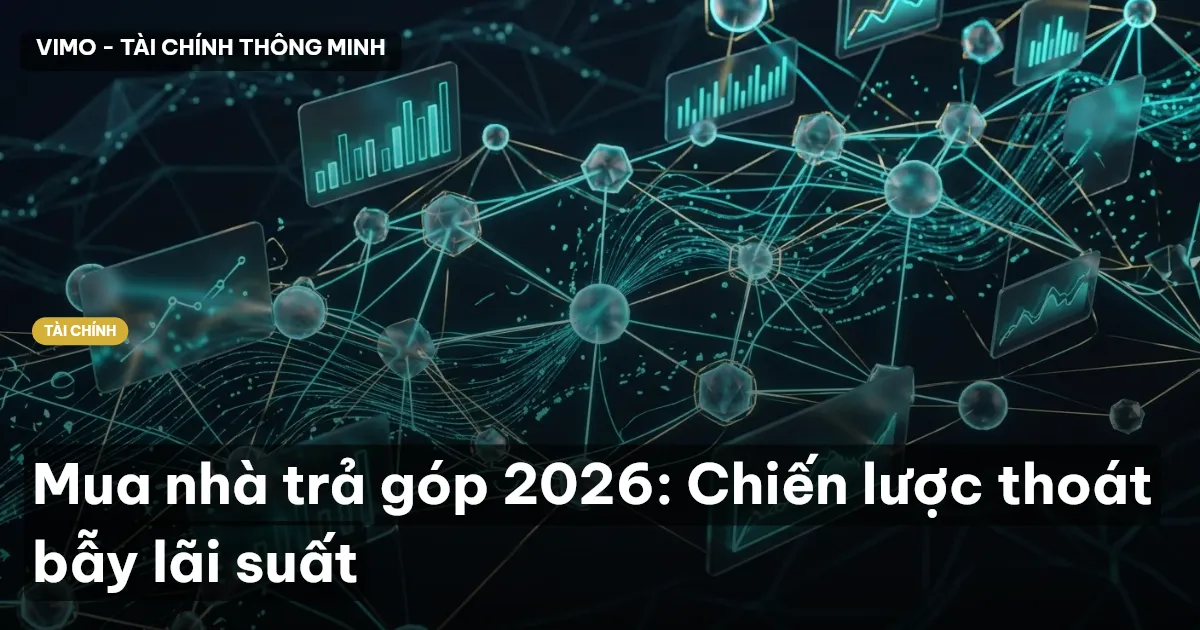 Mua nhà trả góp 2026: Chiến lược thoát bẫy lãi suất