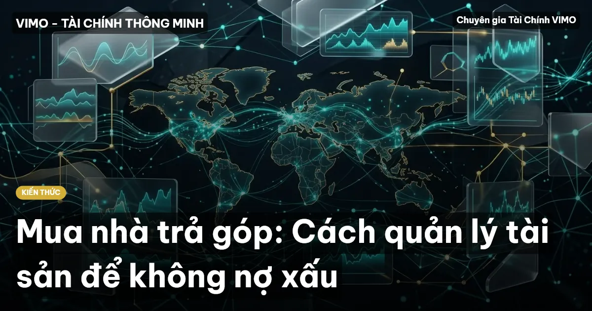 Mua nhà trả góp: Cách quản lý tài sản để không nợ xấu