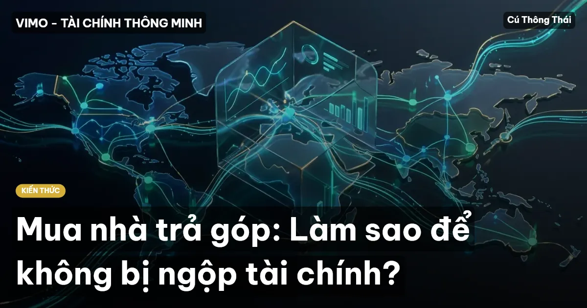 Mua nhà trả góp: Làm sao để không bị ngộp tài chính?