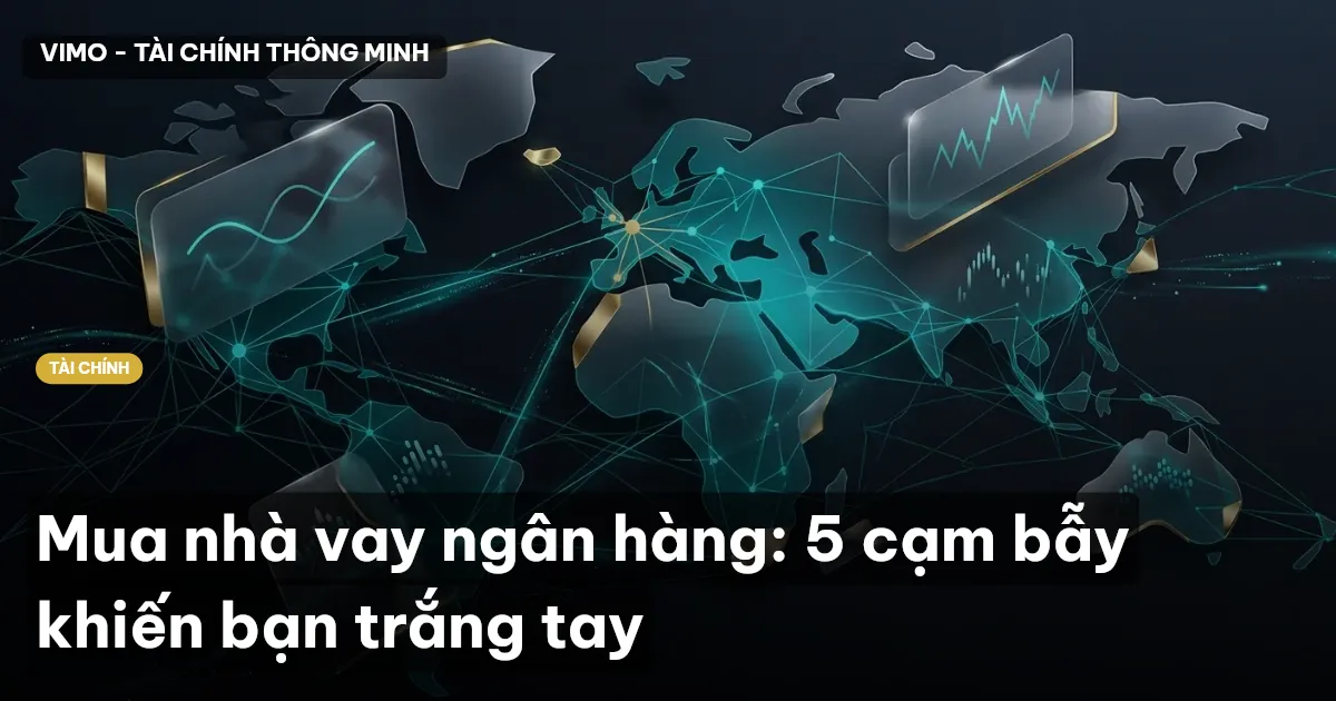 Mua nhà vay ngân hàng: 5 cạm bẫy khiến bạn trắng tay