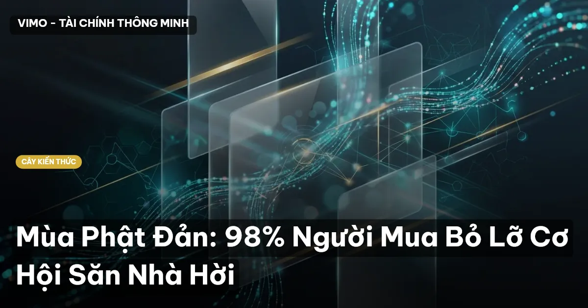 Mùa Phật Đản: 98% Người Mua Bỏ Lỡ Cơ Hội Săn Nhà Hời