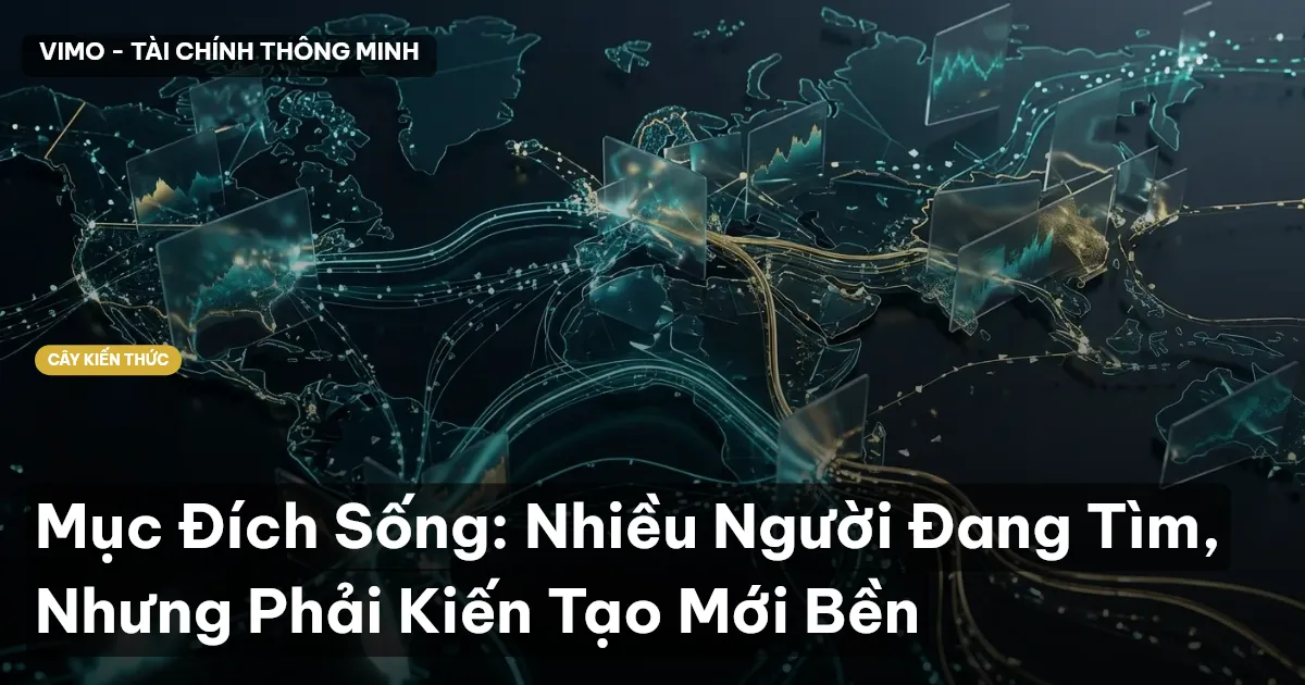 Mục Đích Sống: Nhiều Người Đang Tìm, Nhưng Phải Kiến Tạo Mới Bền