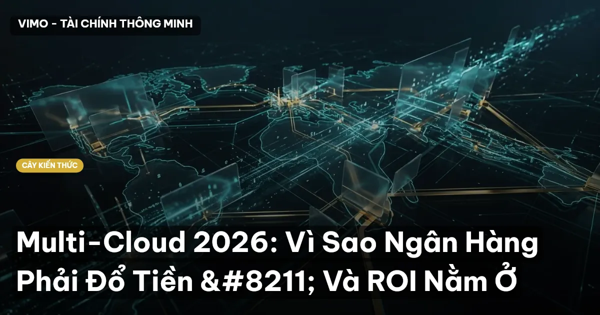 Multi-Cloud 2026: Vì Sao Ngân Hàng Phải Đổ Tiền – Và ROI Nằm Ở