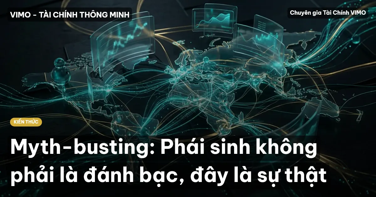 Myth-busting: Phái sinh không phải là đánh bạc, đây là sự thật