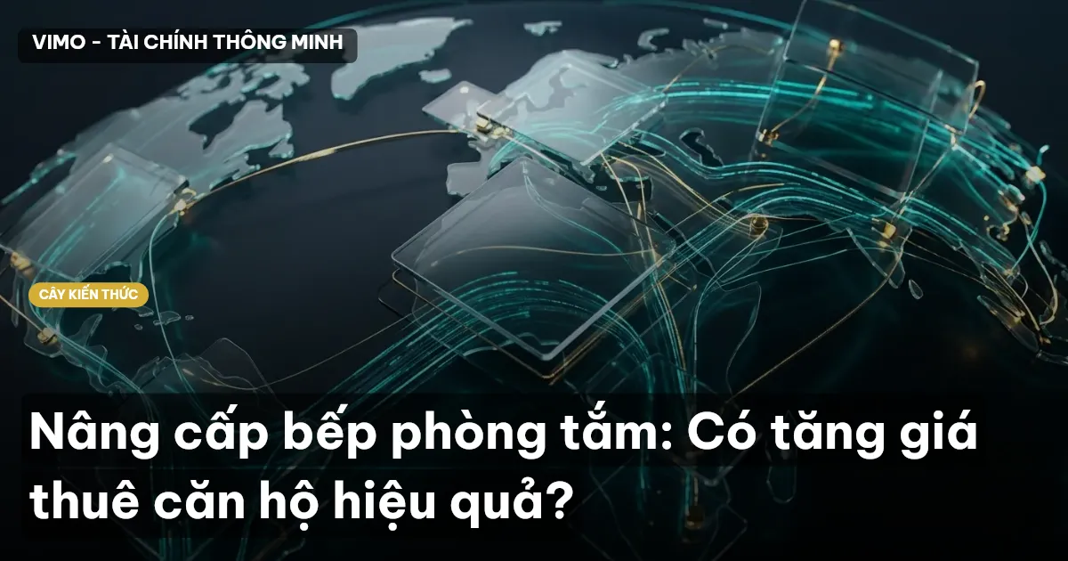 Nâng cấp bếp phòng tắm: Có tăng giá thuê căn hộ hiệu quả?