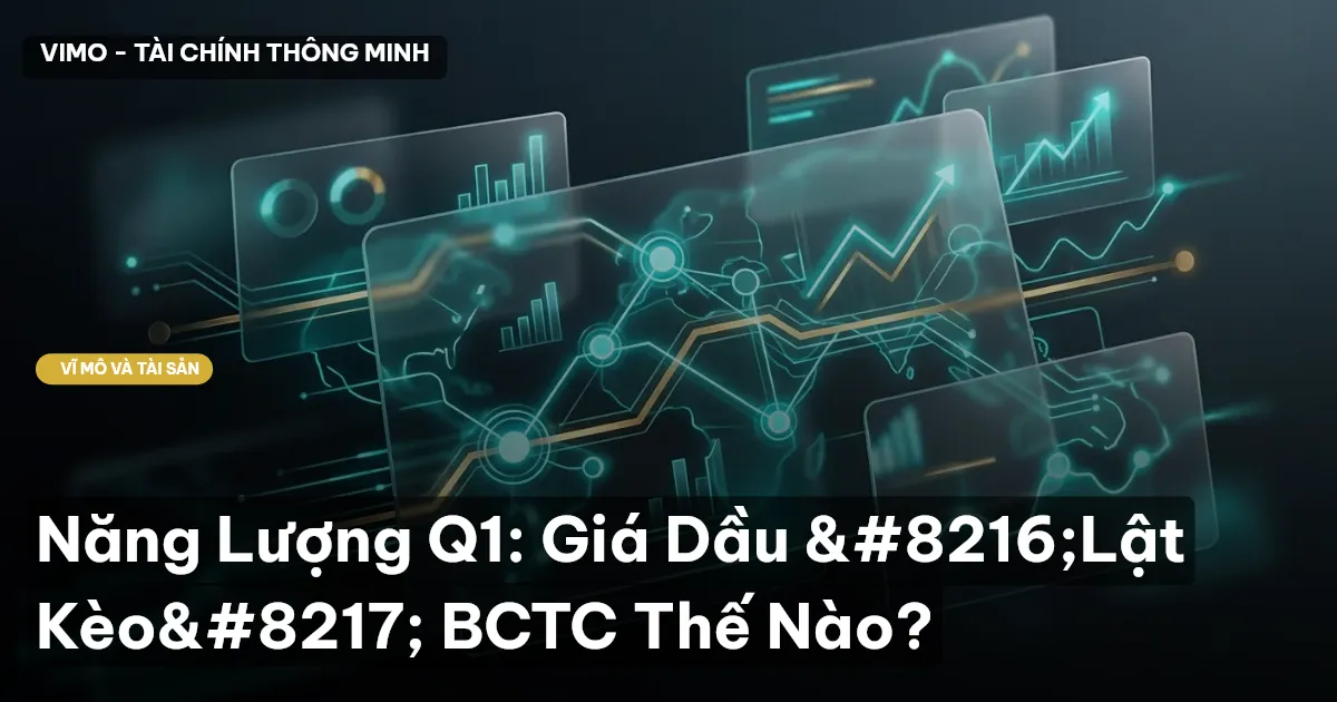 Năng Lượng Q1: Giá Dầu ‘Lật Kèo’ BCTC Thế Nào?