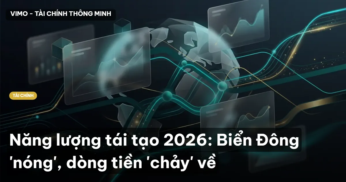 Năng lượng tái tạo 2026: Biển Đông 'nóng', dòng tiền 'chảy' về