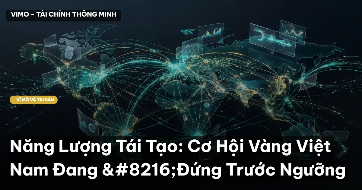 Năng Lượng Tái Tạo: Cơ Hội Vàng Việt Nam Đang ‘Đứng Trước Ngưỡng