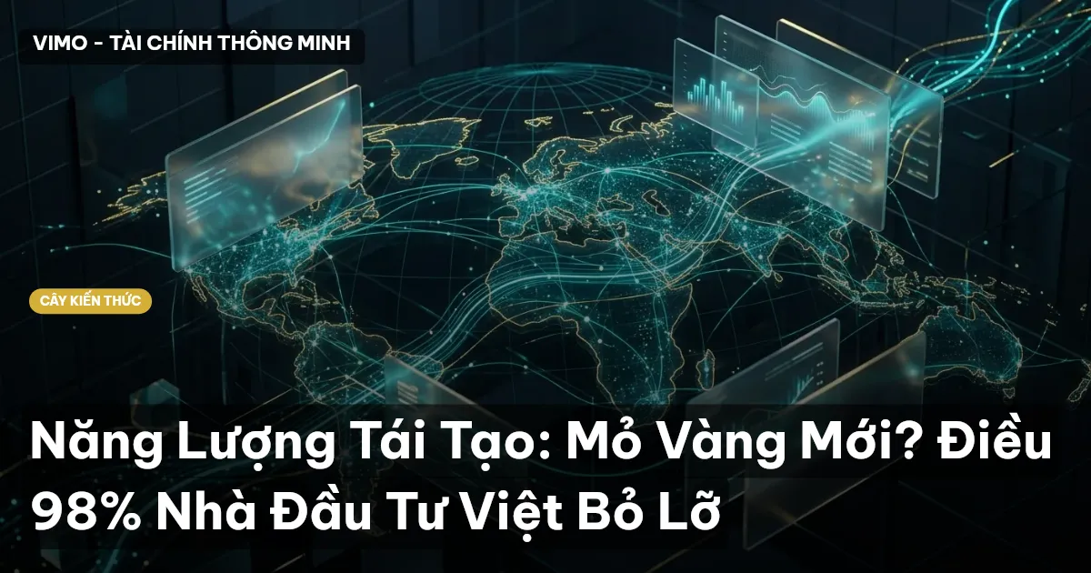 Năng Lượng Tái Tạo: Mỏ Vàng Mới? Điều 98% Nhà Đầu Tư Việt Bỏ Lỡ