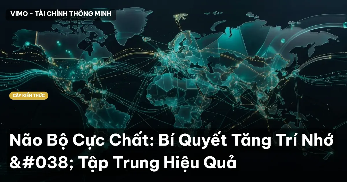 Não Bộ Cực Chất: Bí Quyết Tăng Trí Nhớ & Tập Trung Hiệu Quả