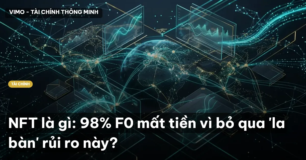 NFT là gì: 98% F0 mất tiền vì bỏ qua 'la bàn' rủi ro này?
