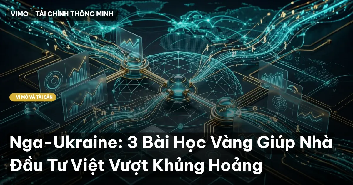Nga-Ukraine: 3 Bài Học Vàng Giúp Nhà Đầu Tư Việt Vượt Khủng Hoảng