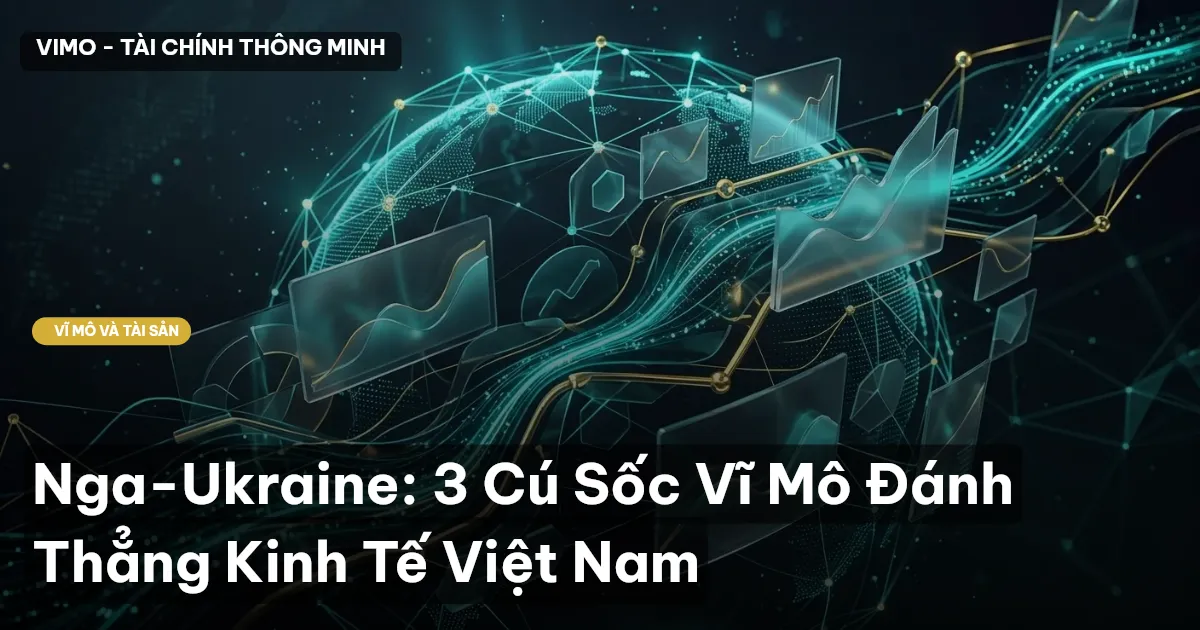 Nga-Ukraine: 3 Cú Sốc Vĩ Mô Đánh Thẳng Kinh Tế Việt Nam